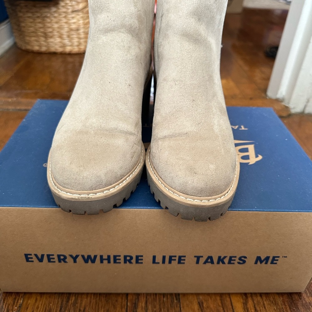Tan Suede Boots